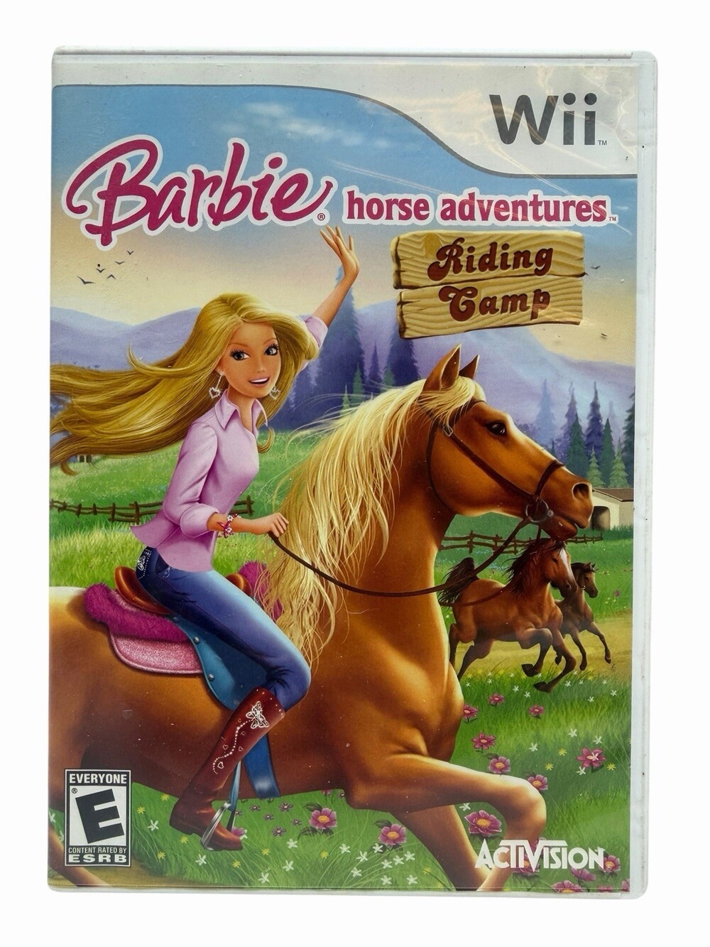 Barbie Horse Adventures Riding Camp Nintendo Wii 2008 Complete CIB w/ Manual